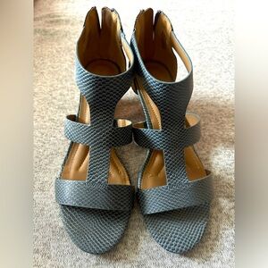 New Directions Sandals- Blue